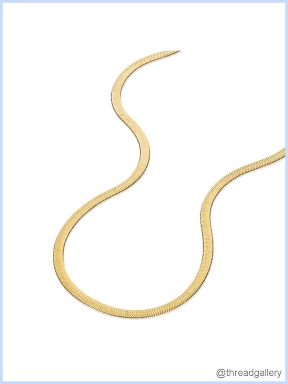 Snake Chain Necklace 4mm 16 Inch Lobster Clasp Waterproof Tarnish Resistant